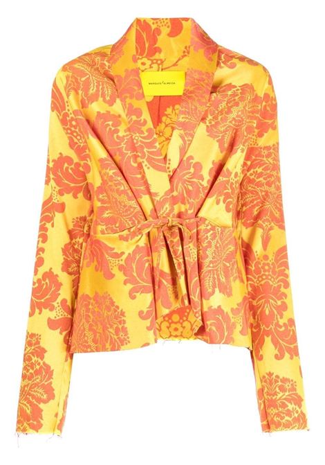 giacca in damascato MARQUES ALMEIDA | Giacca | AW22JK0164BRCYELLOW